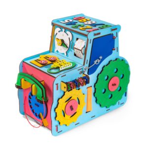 Развивающая модель "Бизиборд" Трактор