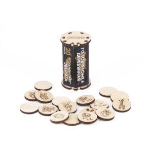 Головоломка деревянная "Найди Пару: Зверята"